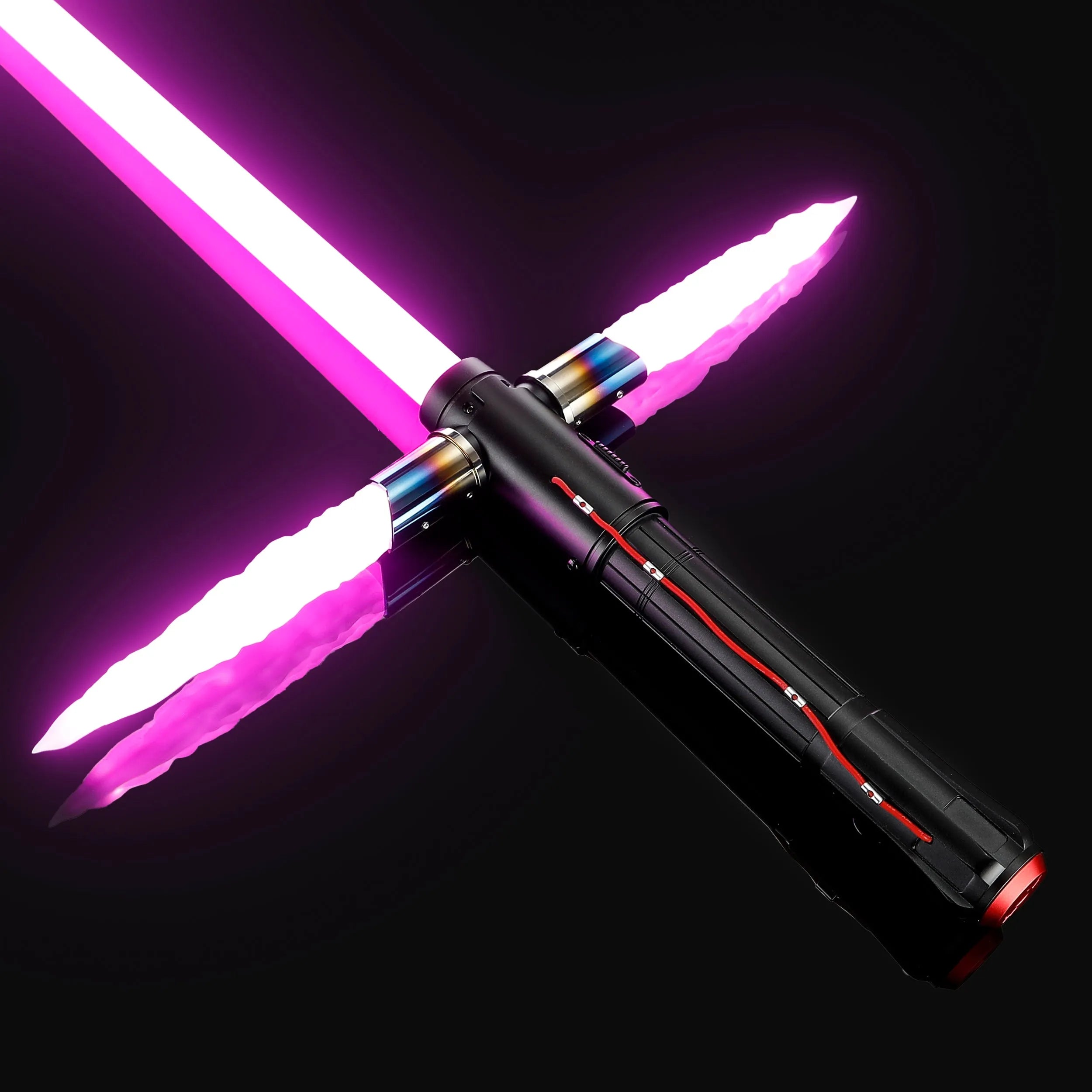 Kylo Ren cross guard lightsaber dark-destiny-baselit,dark-destiny-pixel,dark-destiny-proffie