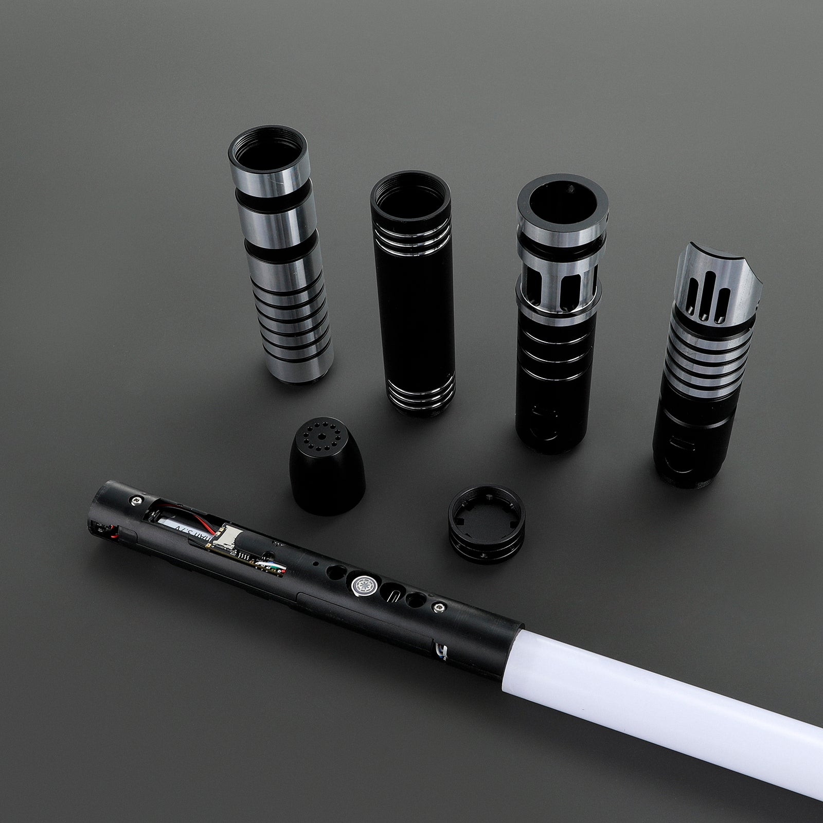 Build your own lightsaber diy-saber-kit-01-rgb,diy-saber-kit-01-xeno