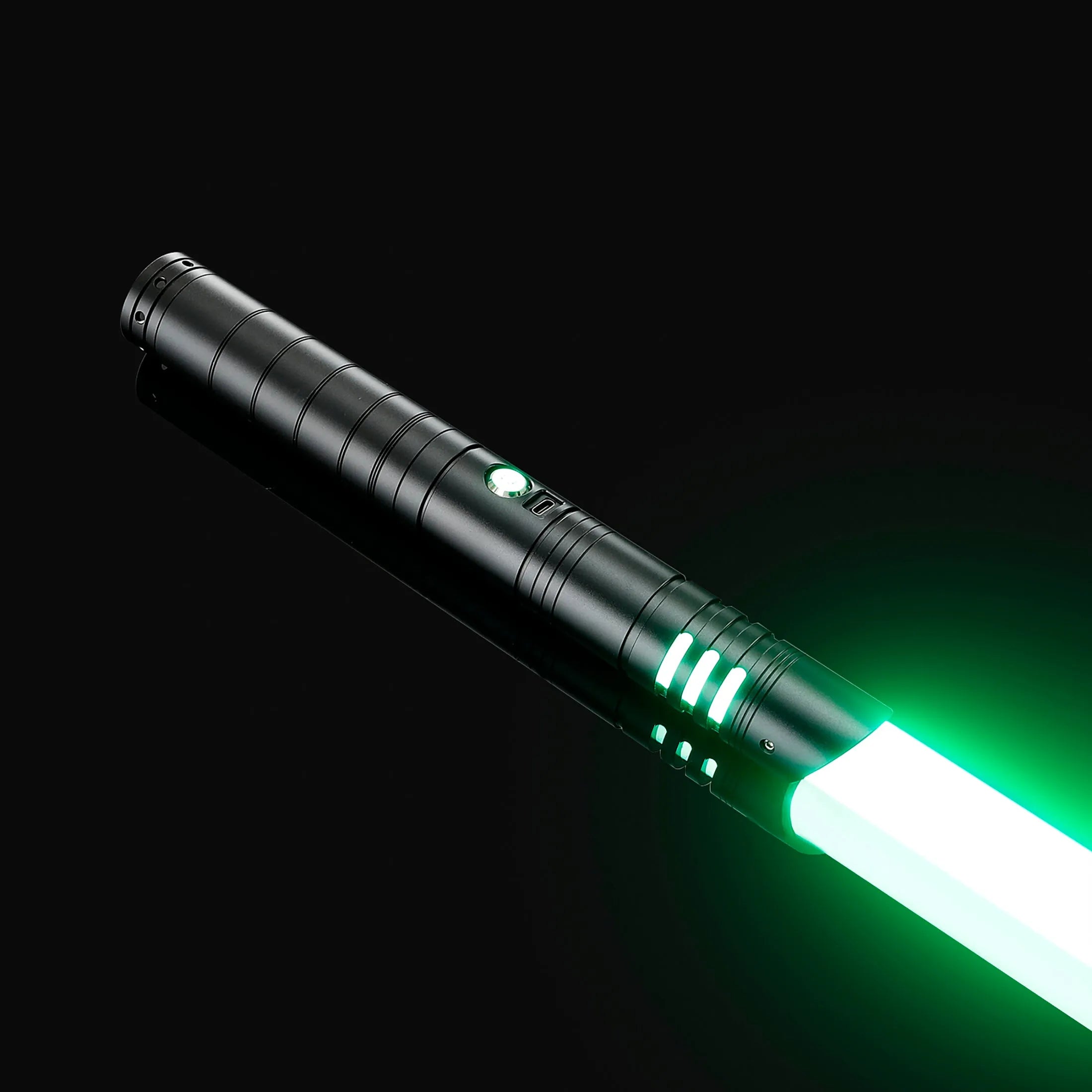 Heavy dueling lightsaber Hunter hunter-black-baselit,hunter-black-xeno