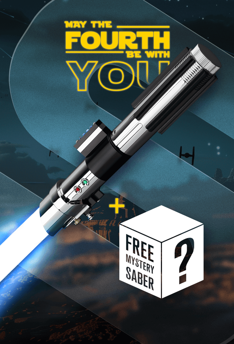 Free mystery saber with select purchase