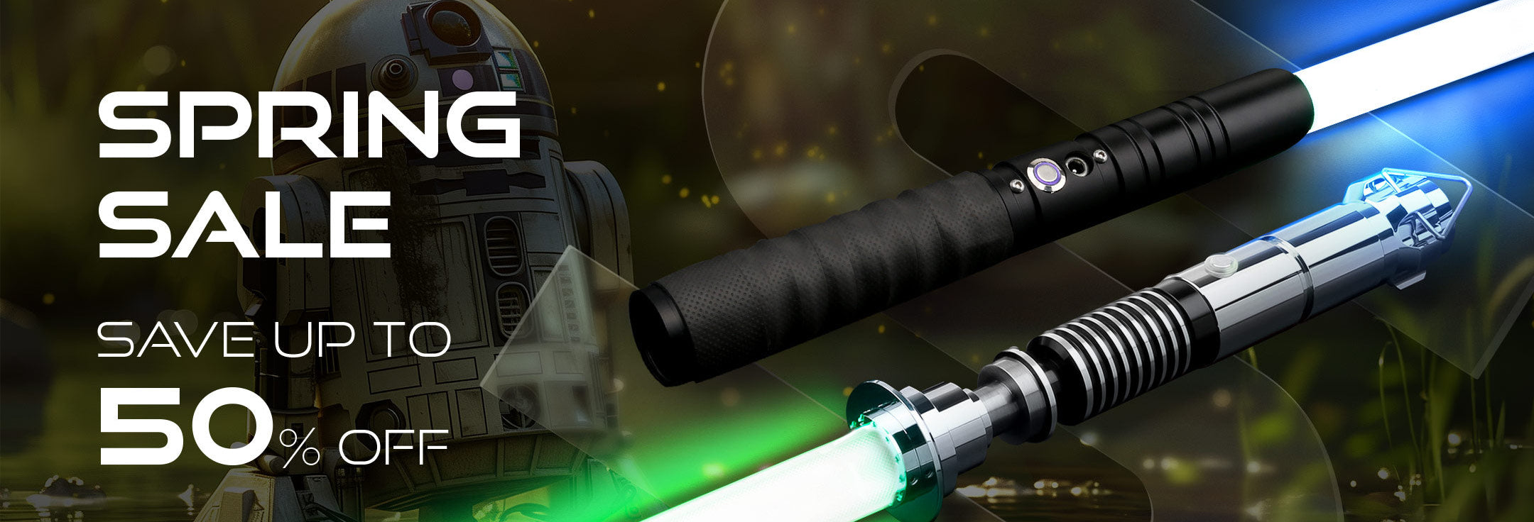 SabersPro Spring Sale up to 50% off on lightsabers