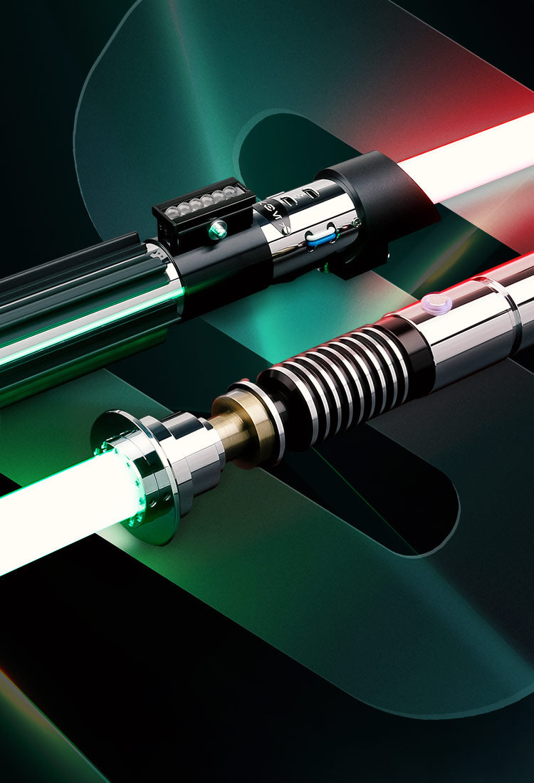 Luke and Darth Vader Sabers