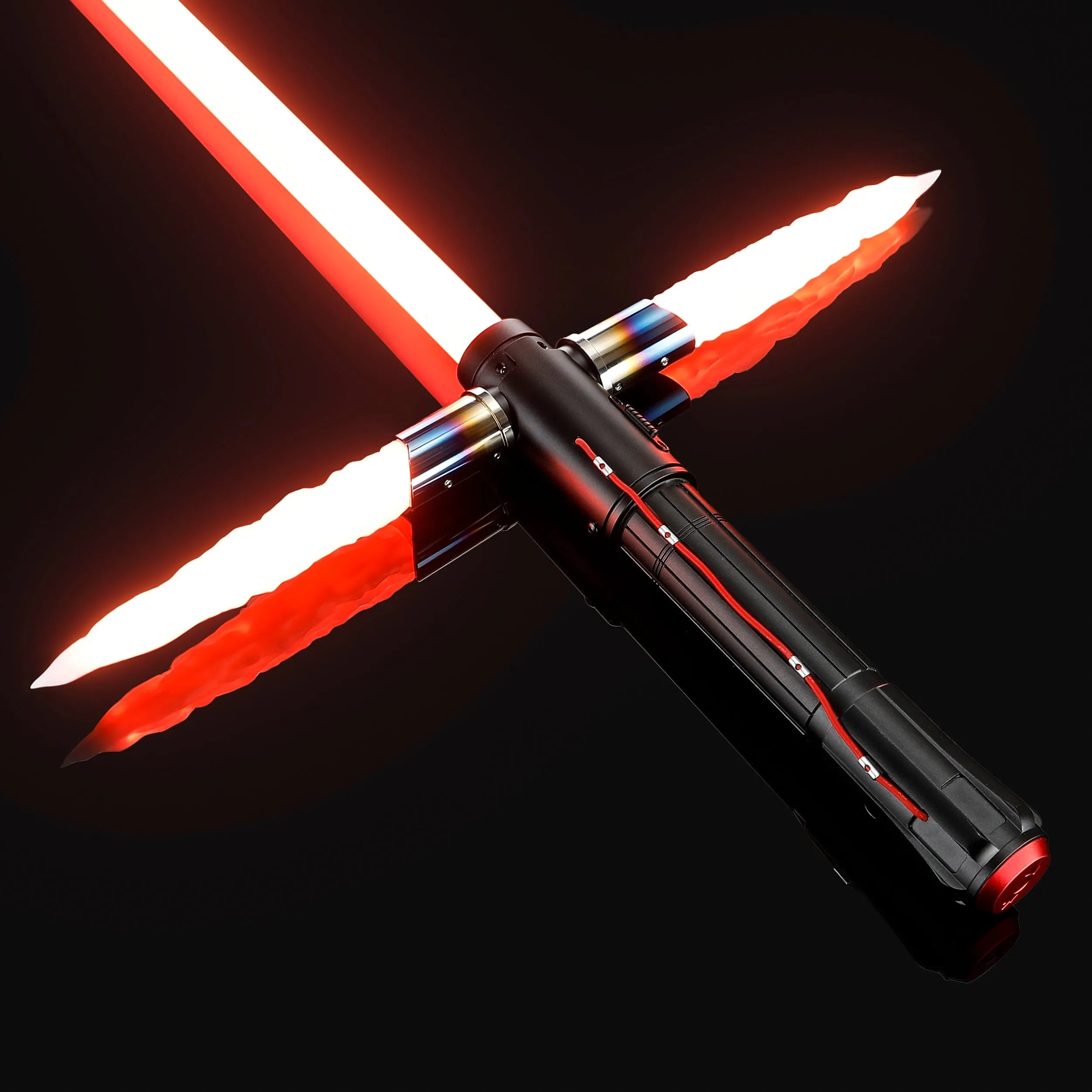 Kylo Ren cross guard lightsaber dark-destiny-baselit,dark-destiny-pixel,dark-destiny-proffie