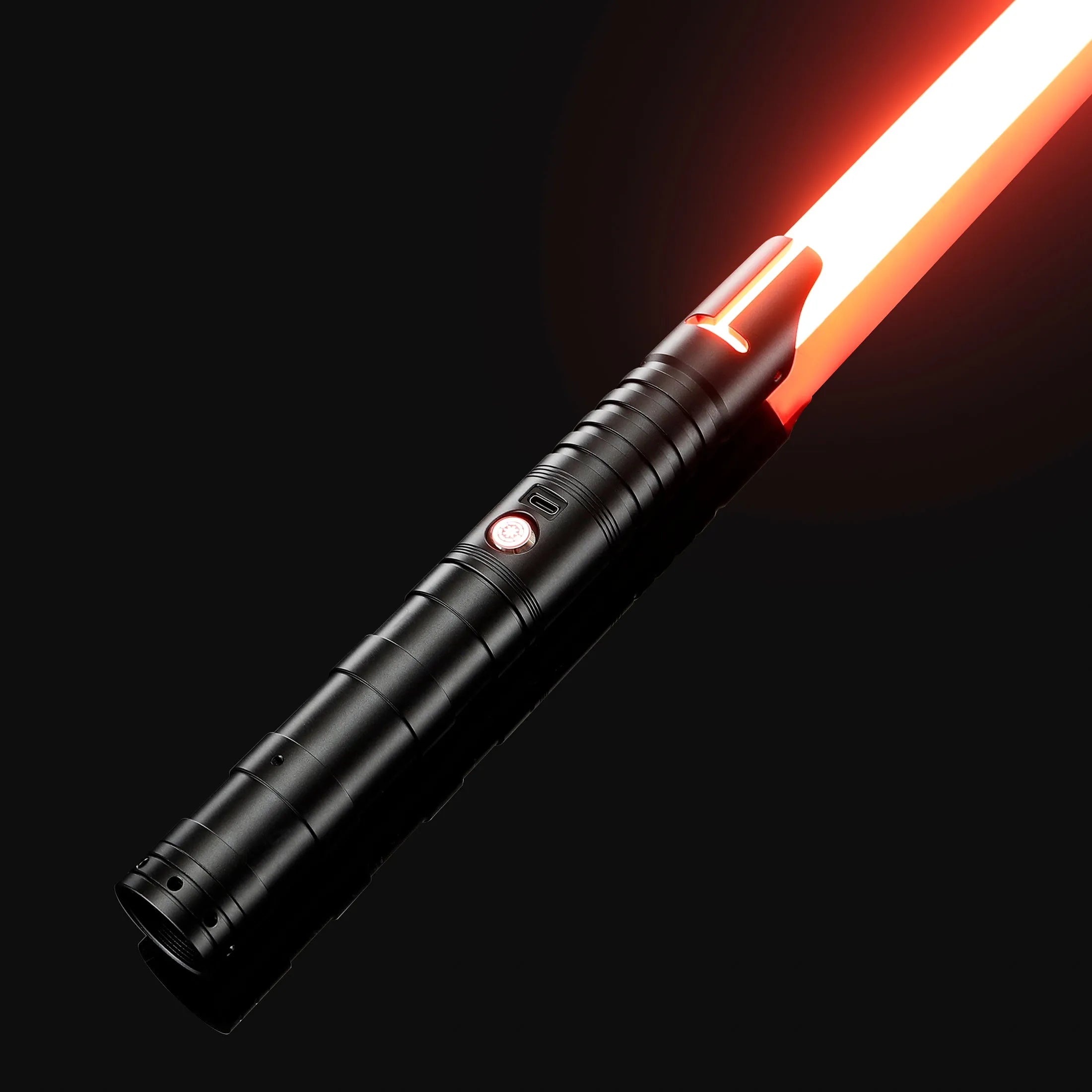Heavy dueling lightsaber Enforcer 2 hunter-black-baselit,hunter-black-xeno
