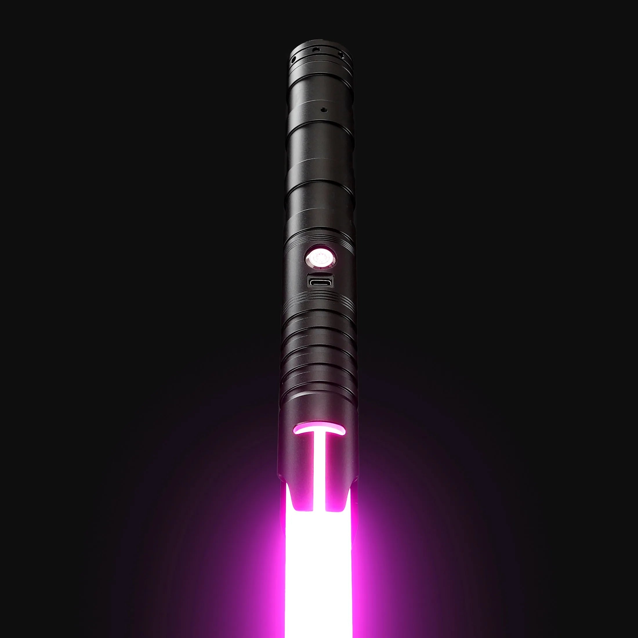 Heavy dueling lightsaber Enforcer 2 hunter-black-baselit,hunter-black-xeno