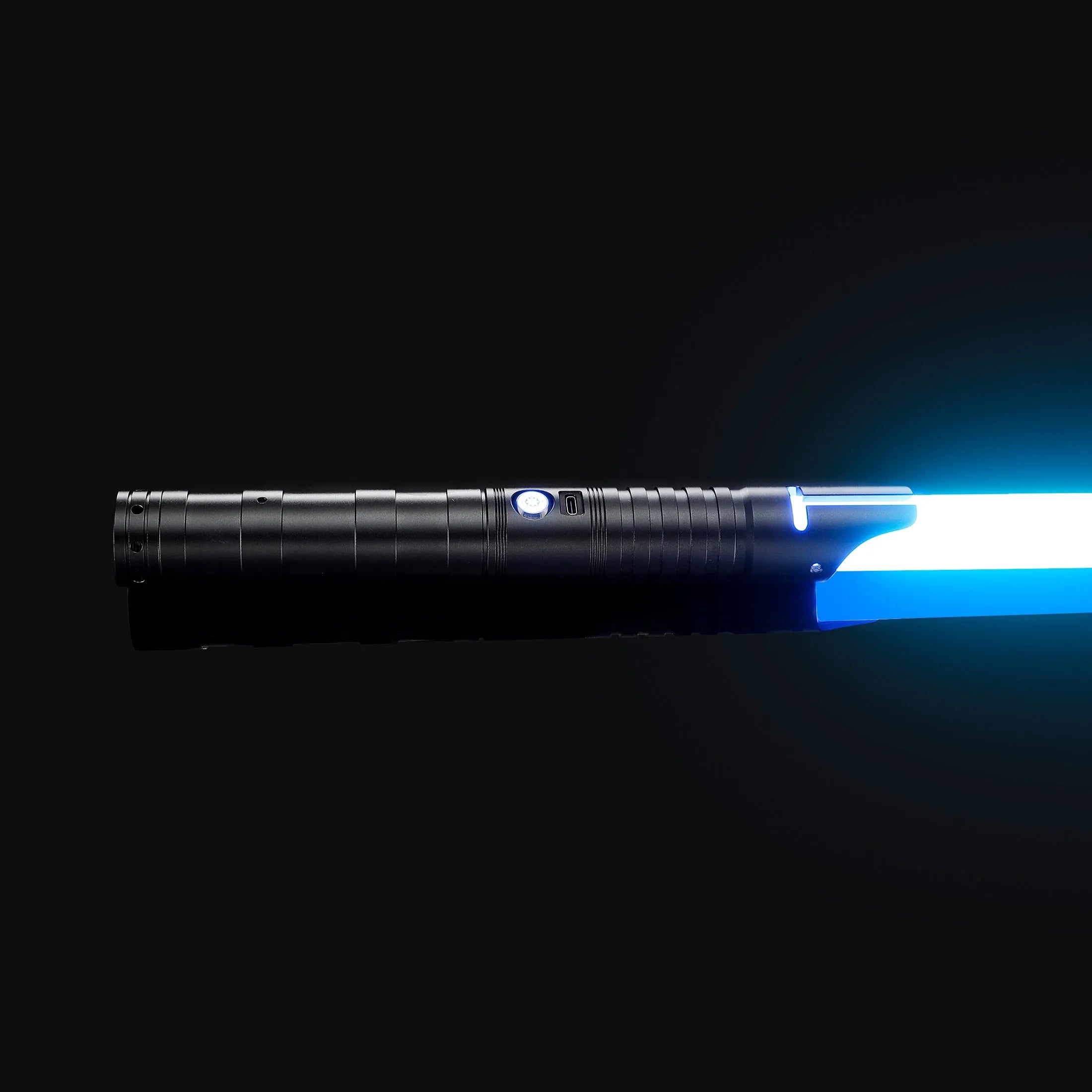 Heavy dueling lightsaber Enforcer 2 hunter-black-baselit,hunter-black-xeno