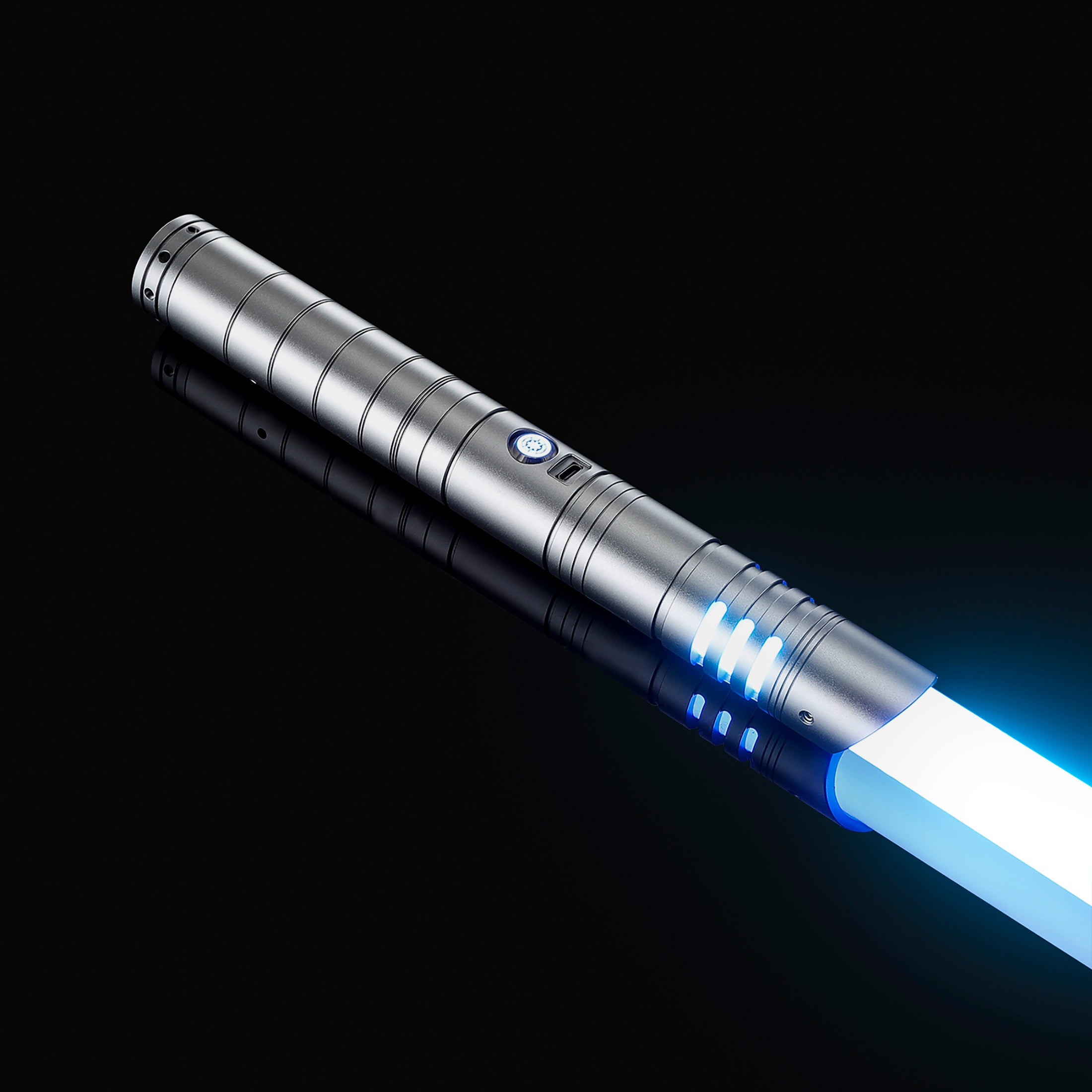 Heavy dueling lightsaber Hunter hunter-gray-baselit,hunter-gray-xeno
