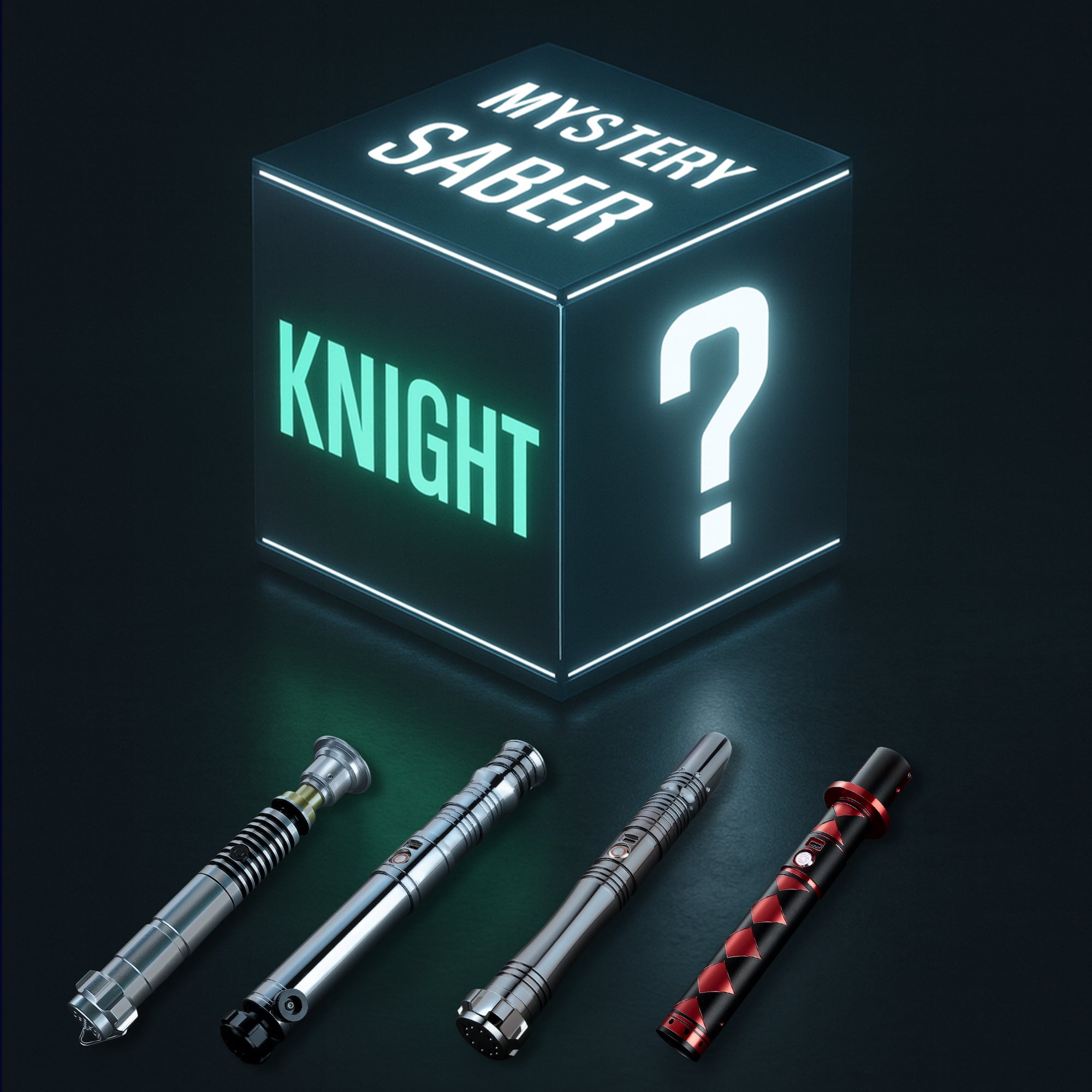 We will choose one of the knight sabers for you
