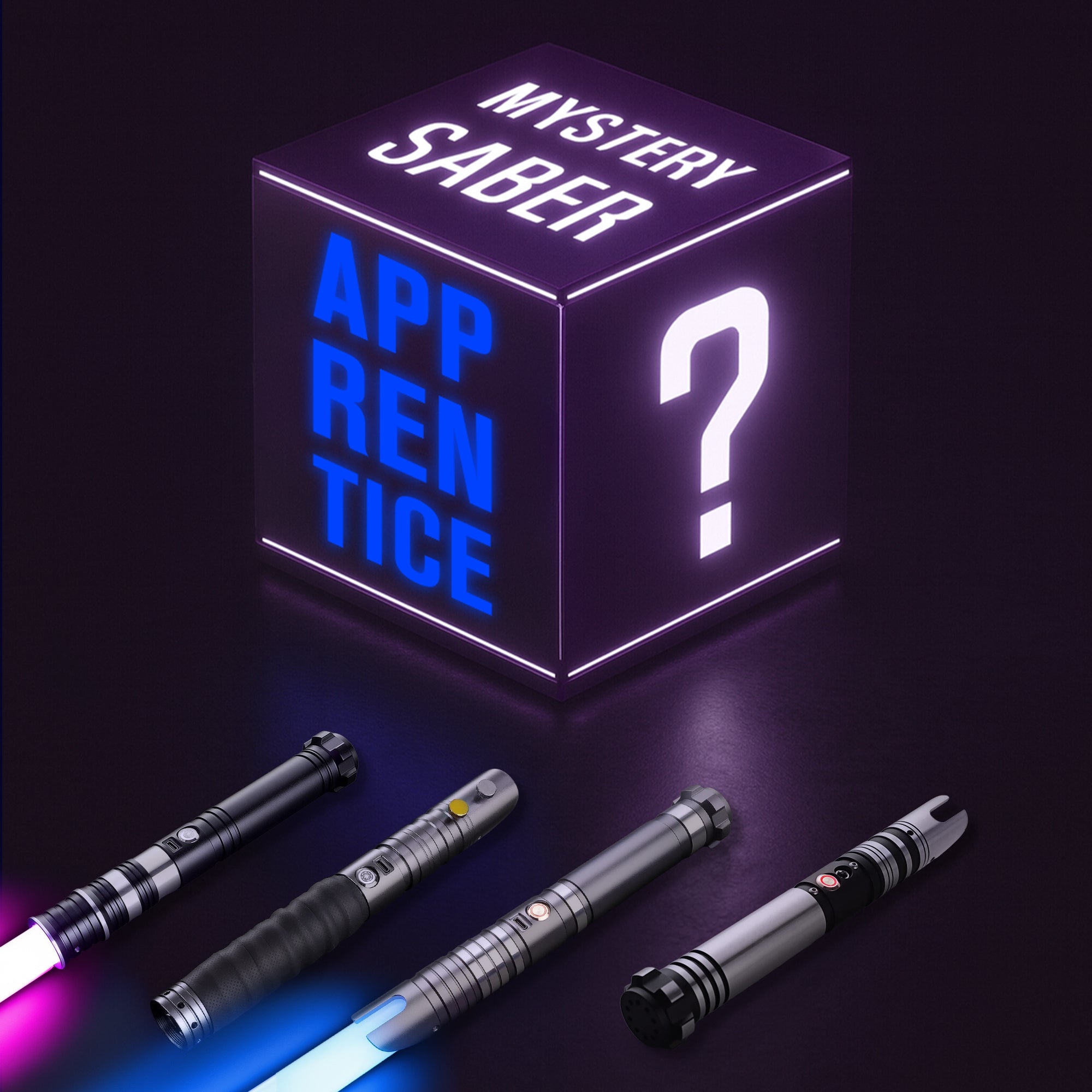 With a mystery saber you let us choose an apprentice saber for you.