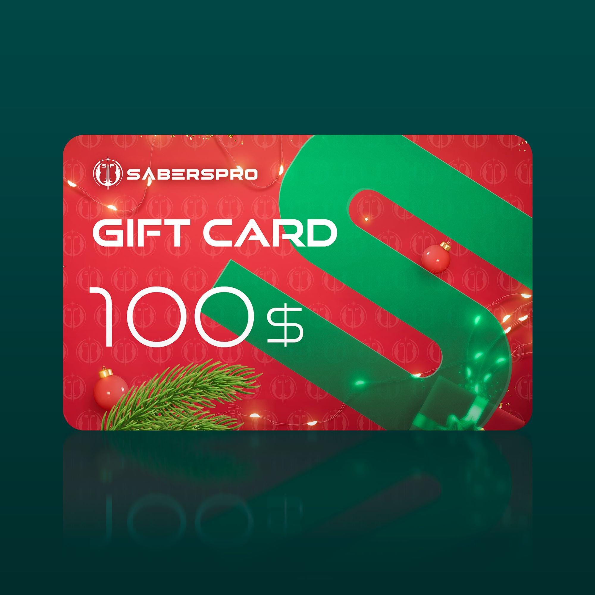 SabersPro Digital Gift Card