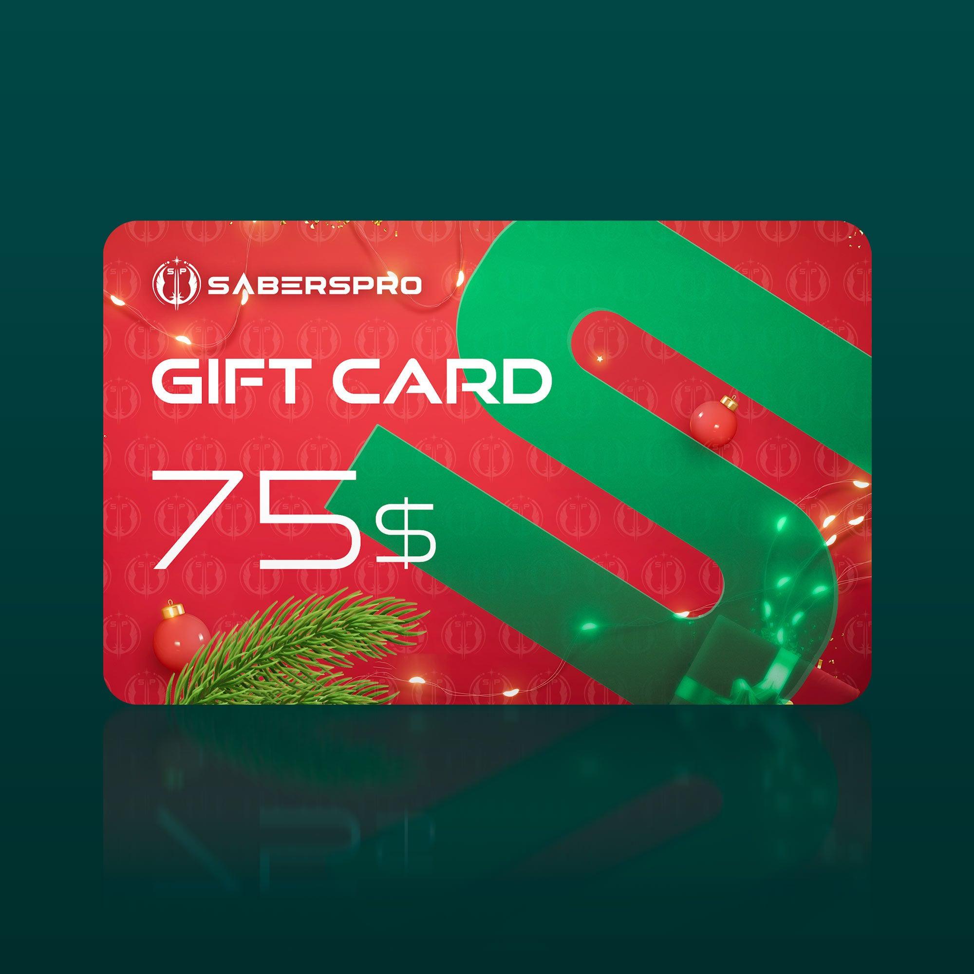 SabersPro Digital Gift Card